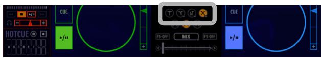 PIONEER SVJ-DL01 - Click a [Mix Mode] button. - 1
