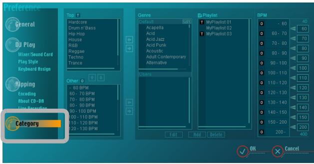 PIONEER SVJ-DL01 - Click on [Category]. - 1