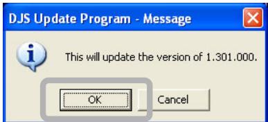 PIONEER SVJ-DL01 - Click the [OK]. - 1