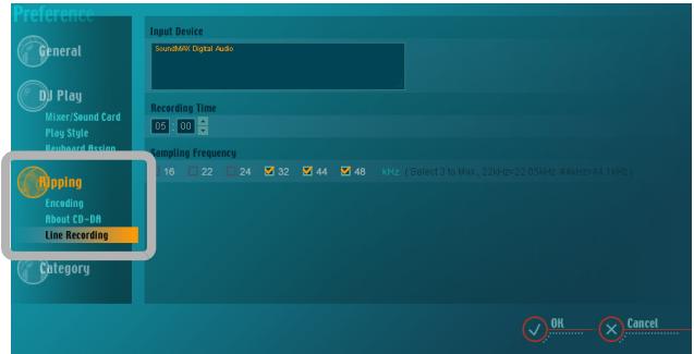 PIONEER SVJ-DL01 - Click [Line Recording]. - 1