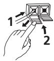 PIONEER SX-SW505HX (RCS-656HX) - Connect the AM and FM antennas1. - 1
