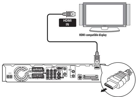 PIONEER SX-SW505HX (RCS-656HX) - Use an HDMI cable to connect the HDMI OUT connector on this recorder to an HDMI connector on an HDMI-compatible monitor. - 1
