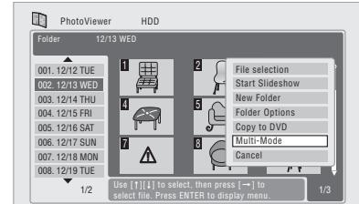 PIONEER SX-SW505HX (RCS-656HX) - Select 'Multi-Mode' from the menu. - 1
