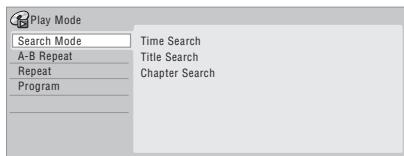 PIONEER SX-SW505HX (RCS-656HX) - - HOME MENU Select 'Play Mode' from the Home Menu. - 1