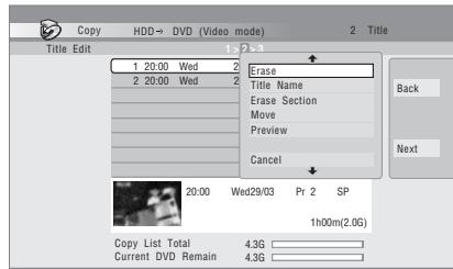 PIONEER SX-SW505HX (RCS-656HX) - Select 'HDD DVD'. - 6