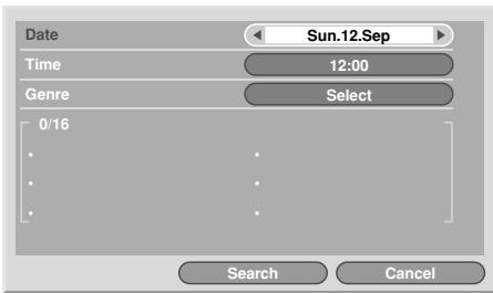 PIONEER SX-SW505HX (RCS-656HX) - EPG Search - 1