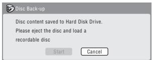 PIONEER SX-SW505HX (RCS-656HX) - When the data has been copied, take out the disc and load a blank* recordable DVD. - 1