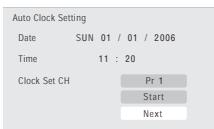 PIONEER SX-SW505HX (RCS-656HX) - - Auto clock setting - 2