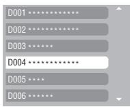 PIONEER SX-SW505HX (RCS-656HX) - Using the D.TV Channel List - 1