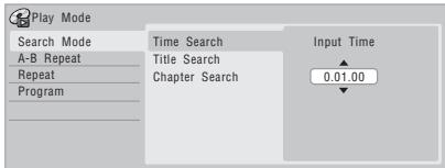 PIONEER SX-SW505HX (RCS-656HX) - Enter a title/chapter/folder/track number or a search time. - 1