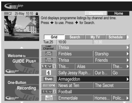 PIONEER SX-SW505HX (RCS-656HX) - 1GUIDE Display the GUIDE Plus+ screen. - 1