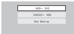PIONEER SX-SW505HX (RCS-656HX) - Select 'HDD DVD'. - 1