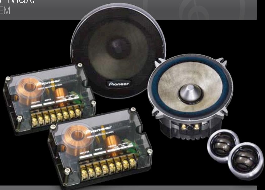 PIONEER TS-876 - TS-C131PRS 150 W Max. - 8