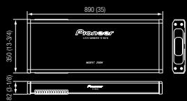 PIONEER TS-876 - Amplified Subwoofoers - 2