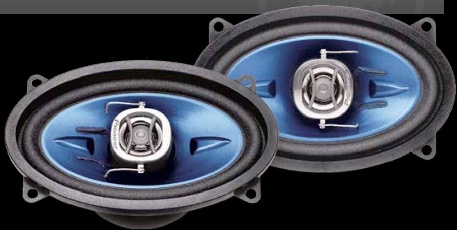 PIONEER TS-876 - Coaxial High-grade Custom-fit Speakers - 5