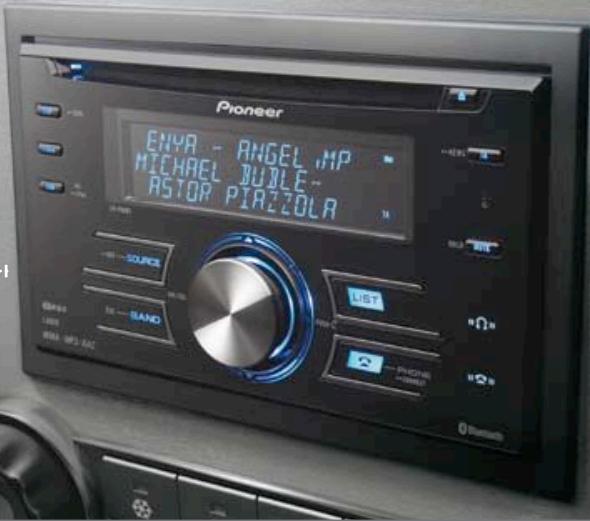 PIONEER TS-876 - MP3/WMA/WAV/AAC/BLUETOOTH® WIRELESS TECHNOLOGY CD RDS TUNER - 1