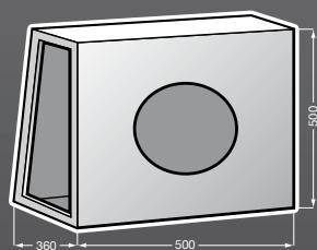 PIONEER TS-876 - EVOLUTION OF ENCLOSURE VOLUMES FOR 30 CM SUBWOOFERS - 1