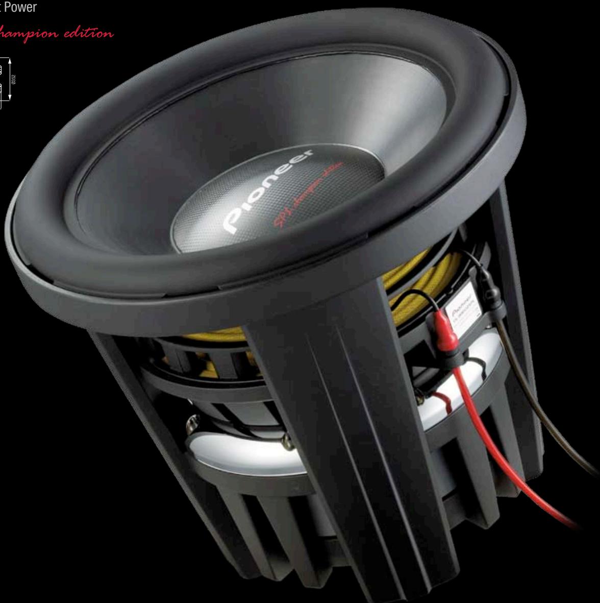PIONEER TS-876 - Competition Class SPL Subwoofoers for Professional Use - 4