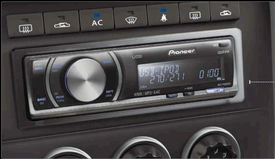 PIONEER TS-876 - MP3/WMA/WAV/AAC CD RDS TUNER - 7