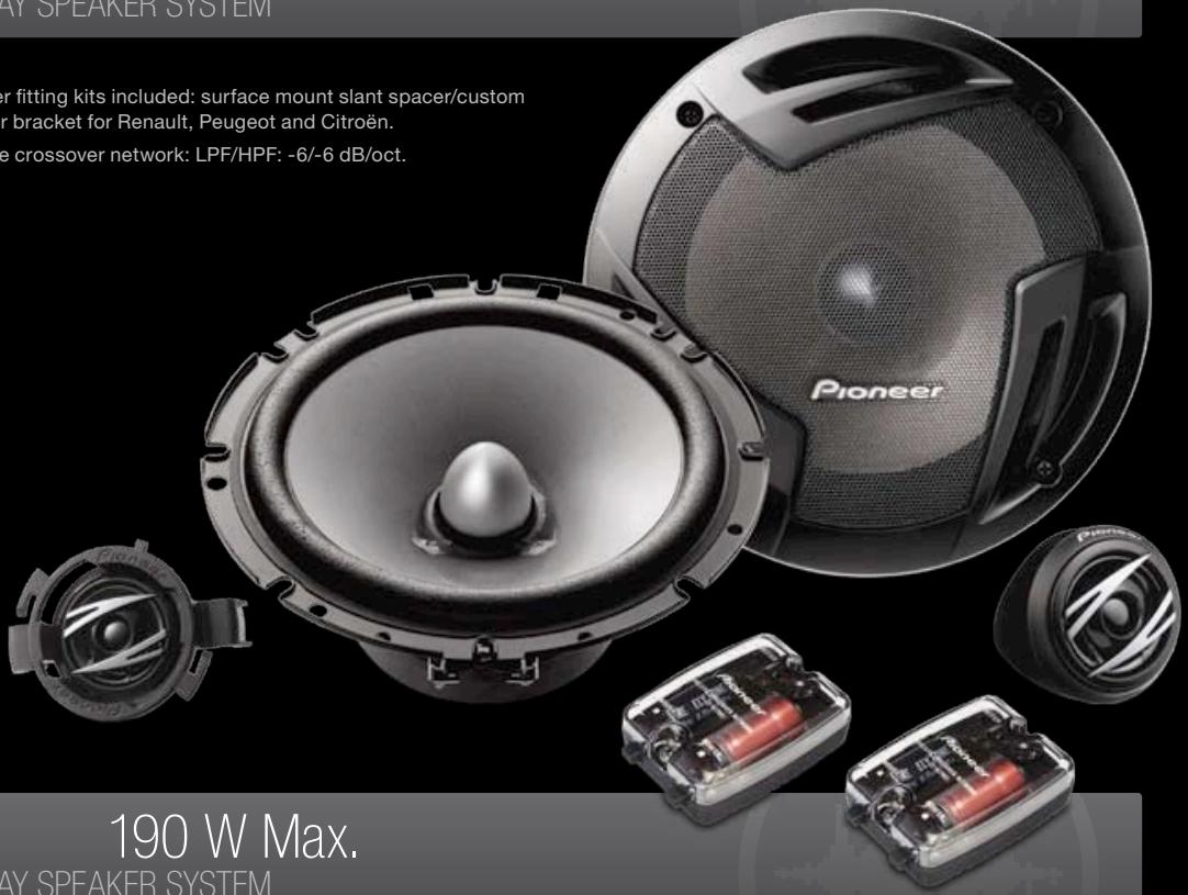 PIONEER TS-876 - TS-A170Ci 260 W Max. - 6