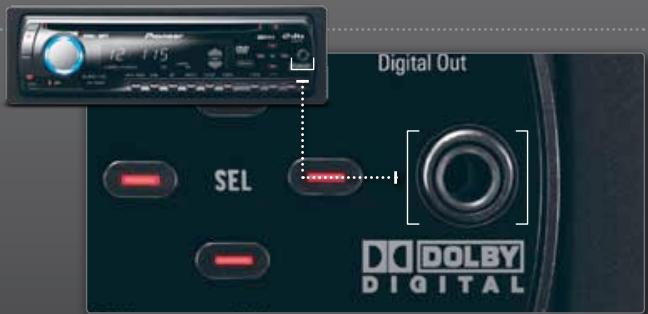 PIONEER TS-876 - FRONT AUX-IN - 1