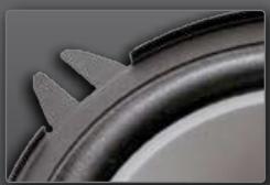 PIONEER TS-876 - FRAME DESIGN FOR WIDE INSTALLATION CAPABILITIES - 1