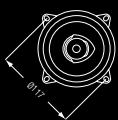 PIONEER TS-876 - Custom-fit Speakers - 16