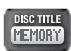 PIONEER TS-876 - Disc title memory - 1