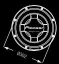 PIONEER TS-876 - CM SUBWOOFER - 3