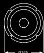 PIONEER TS-876 - Separate Component Custom-fit Speakers - 2