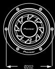 PIONEER TS-876 - TS-SW841D - 1