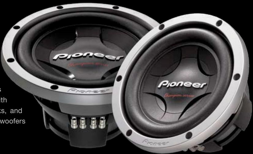 PIONEER TS-876 - a-Celerate Subwoofer Series - 5