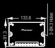 PIONEER TS-876 - TS-C171PRS 200 W Max. - 4