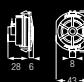 PIONEER TS-876 - CM SEPARATE 2-WAY SPEAKER SYSTEM - 3