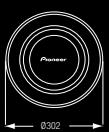 PIONEER TS-876 - W Max. - 2