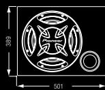 PIONEER TS-876 - Bass Reflex Subwoofer - 4