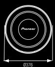 PIONEER TS-876 - Competition Class SPL Subwoofoers for Professional Use - 2