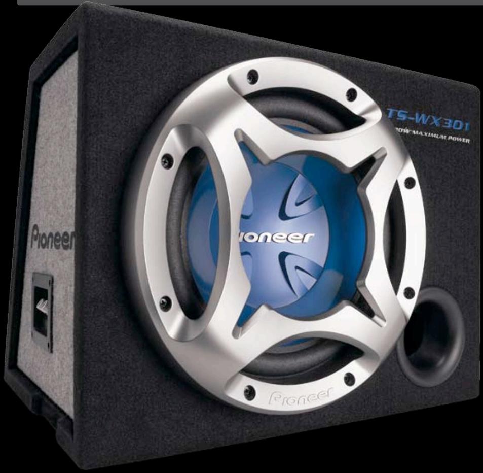 PIONEER TS-876 - Bass Reflex Subwoofer - 1