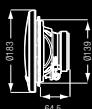 PIONEER TS-876 - ROCK-SOLID SPEAKER CONES - 12