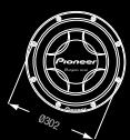 PIONEER TS-876 - a-Celerate Subwoofer Series - 3