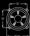 PIONEER TS-876 - Separate Component High-grade Custom-fit Speakers - 15