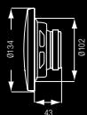PIONEER TS-876 - FRAME DESIGN FOR WIDE INSTALLATION CAPABILITIES - 9