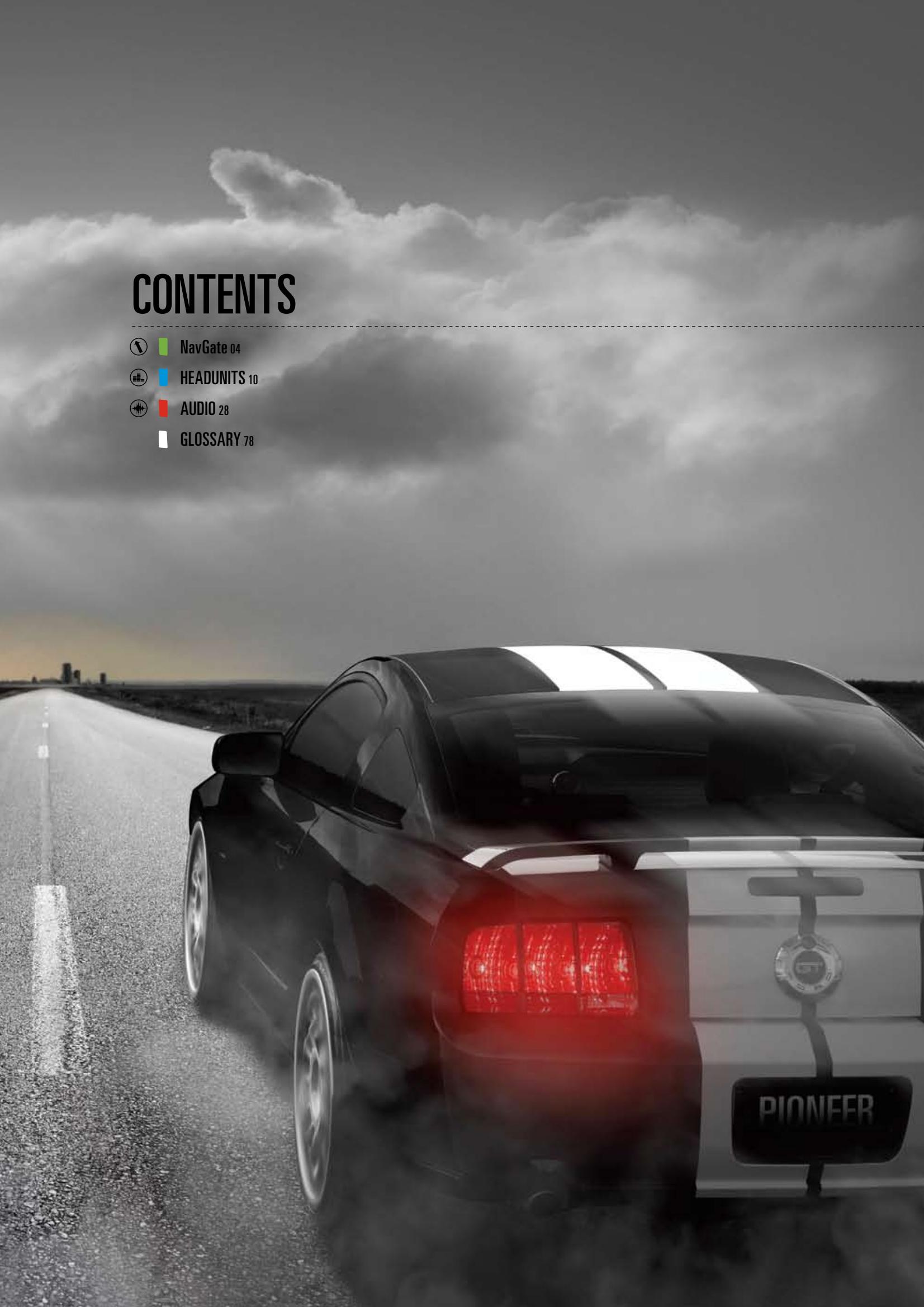 PIONEER TS-CX7 - CONTENTS - 1