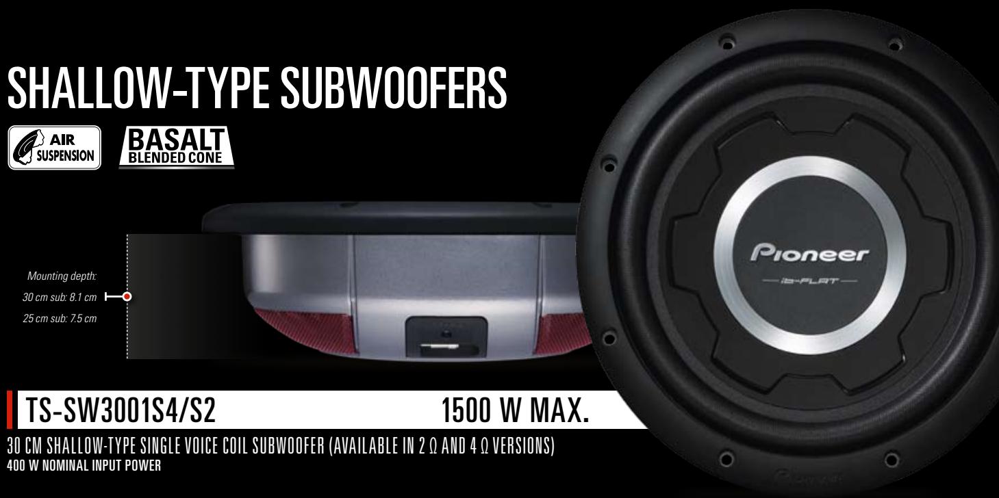 PIONEER TS-G1011I - SPACE-SAVING SOLUTIONS - 1