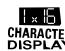 PIONEER TS-H1703 - 1-LINE 16-CHARACTER DISPLAY - 1