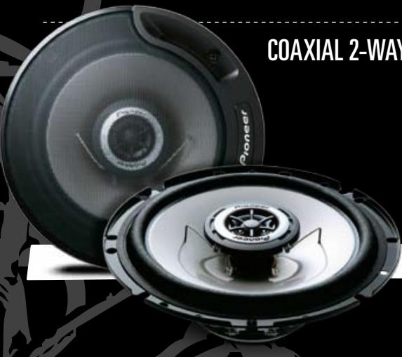 PIONEER TS-H467 - COAXIAL 3-WAY SPEAKERS - 5