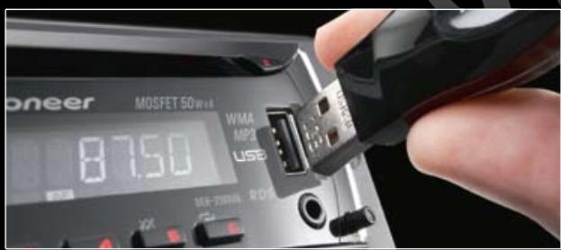 PIONEER TS-H467 - FRONT USB FRONT USB CONNECTION - 1