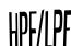 PIONEER TS-H467 - HIGH PASS FILTER/LOW PASS FILTER - 1