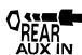 PIONEER TS-H467 - AUX-IN TERMINAL (FRONT/REAR) - 2