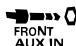 PIONEER TS-H467 - AUX-IN TERMINAL (FRONT/REAR) - 1